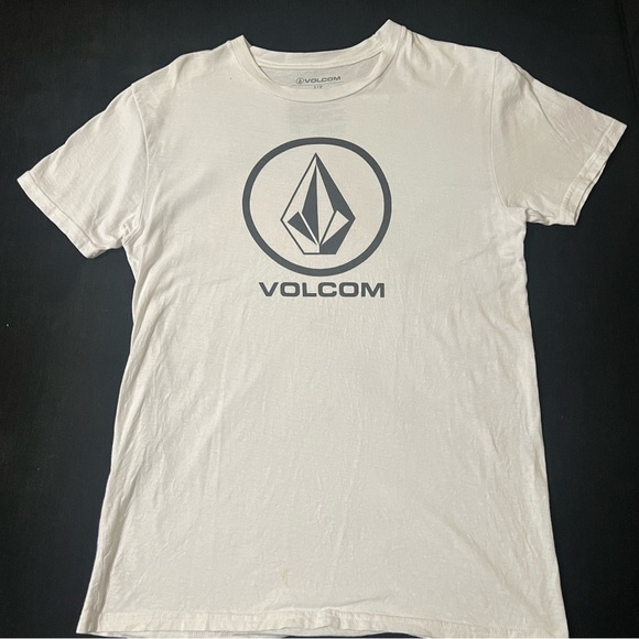 White Volcom T-shirt - Picture 1 of 2